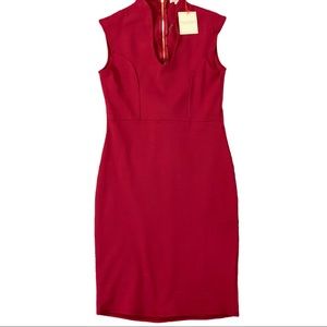 Red Sheath Dress with Tag
